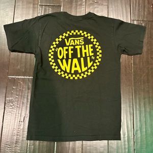NWOT || Black Vans Off The Wall Shirt || size small